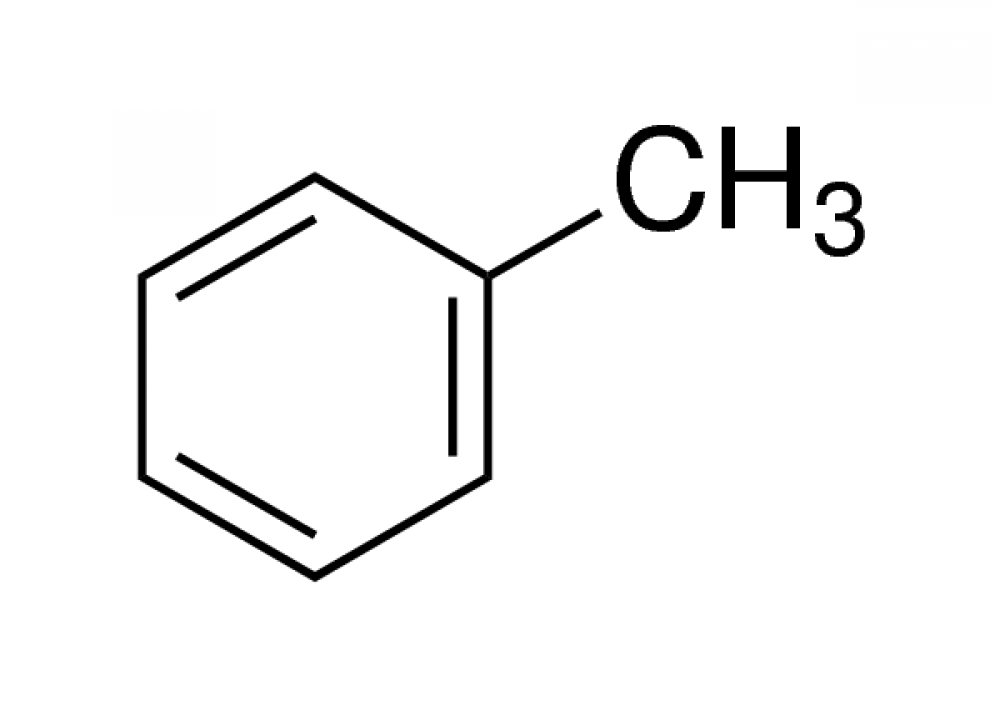 ساختار شیمیایی تولوئن